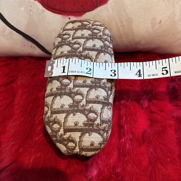 Rare Vtg Christian Dior 80’s Brown Trotter Monogram Small Clutch Bag - Picture 12 of 15